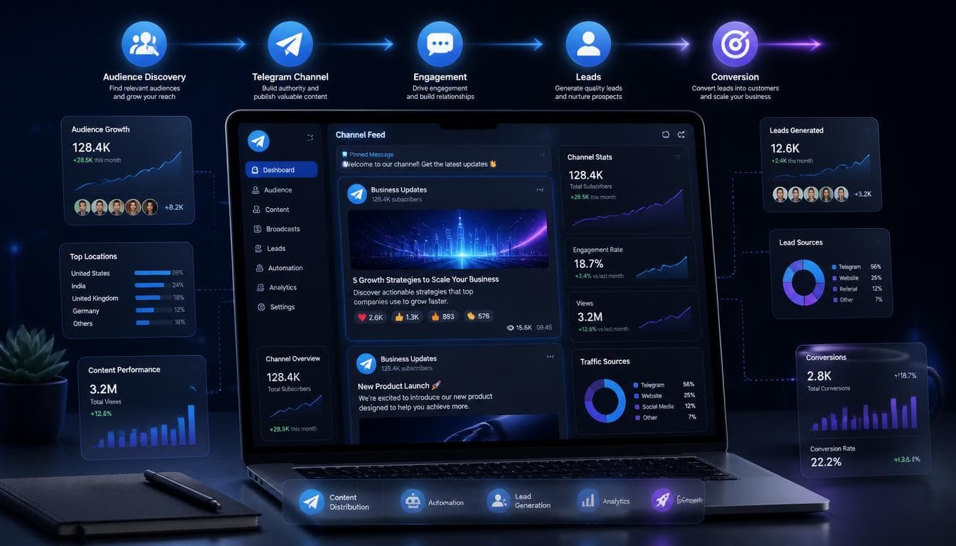 Telegram Marketing Strategy: How to Use Telegram for Business Growth